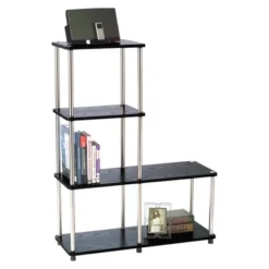 41.75" Designs2Go 4 Tier Multi Shelf L Bookshelf - Breighton Home -Urban Nest Store GUEST 8b49ff05 4961 4e90 90a4 8e396d9c1689