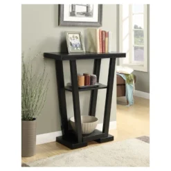 Newport V Console With Shelves - Breighton Home -Urban Nest Store GUEST 8d9d78fe 6010 439c 8c99 968280379060