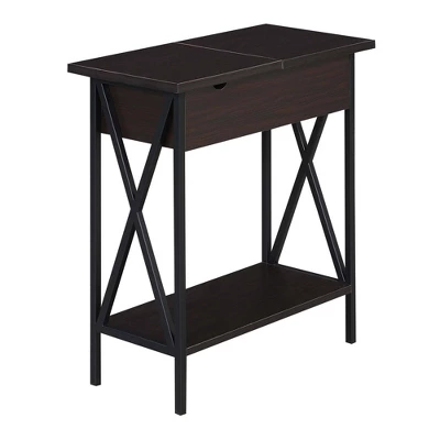 Tucson Flip Top End Table With Charging Station And Shelf - Breighton Home 16 Tucson Flip Top End Table With Charging Station And Shelf - Breighton Home - Image 14