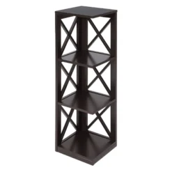 38.5" Oxford 3 Tier Corner Bookcase - Breighton Home -Urban Nest Store GUEST a39f9cb5 a9d1 43fb 813d 881f70bf2dfe