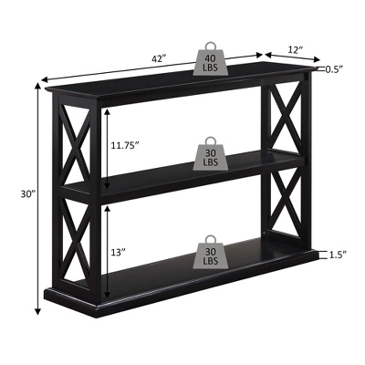 Coventry Console Table With Shelves - Breighton Home 6 Coventry Console Table With Shelves - Breighton Home - Image 4