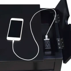 Country Oxford End Table With Charging Station - Johar Furniture -Urban Nest Store GUEST aa335baa 98bc 4713 b895 a094862e65f7