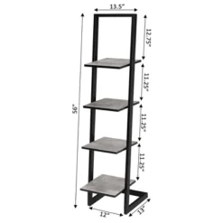 56" Designs2Go 4 Tier Ladder Bookshelf - Breighton Home -Urban Nest Store GUEST ab8df025 5c98 487d 9d38 433bd27152f0