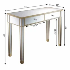 Gold Coast Mirrored Desk - Breighton Home -Urban Nest Store GUEST abc4beda 1105 4339 8ae6 f9b9ea9090b4
