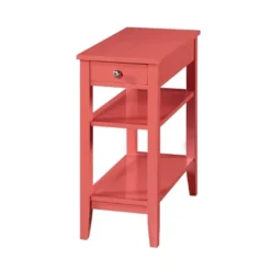 American Heritage 3 Tier End Table With Drawer - Breighton Home -Urban Nest Store GUEST adb649e8 c2e9 4cbb ad10 955f00b8f3d1