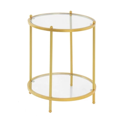 Royal Crest 2 Tier Round End Table - Johar Furniture 10 Royal Crest 2 Tier Round End Table - Johar Furniture - Image 8