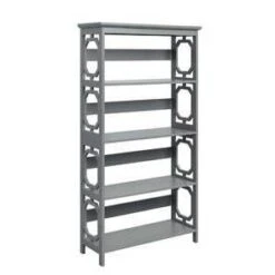 60" Omega 5 Tier Bookcase - Breighton Home -Urban Nest Store GUEST b09fbbb9 9477 4811 a918 28ae23b273bf