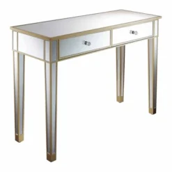 Gold Coast Mirrored Desk - Breighton Home -Urban Nest Store GUEST b1030de8 467d 4d4e ad8d 80593ec062a3