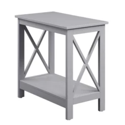 Oxford Chairside End Table With Shelf - Breighton Home -Urban Nest Store GUEST b2525ef1 978e 4944 9ada cd053f5b413f
