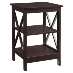 Oxford End Table With Shelves - Breighton Home -Urban Nest Store GUEST b7e9916e ee43 4697 ae65 f308a8562b71