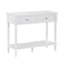French Country 2 Drawer Hall Table With Shelf - Breighton Home 30 French Country 2 Drawer Hall Table With Shelf - Breighton Home -Urban Nest Store GUEST bfef1831 9fbc 4c80 95ed 08d4fbc1e6d3