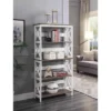 60" Oxford 5 Tier Bookcase - Breighton Home -Urban Nest Store GUEST c0da12d8 269d 42ed a06d 5d1c8a2cfbec
