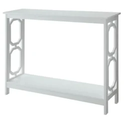 Omega Console Table With Shelf - Breighton Home -Urban Nest Store GUEST c11537a7 7906 4620 a8a0 df912b052246