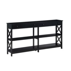 60" Oxford 2 Drawer Console Table With Shelves - Breighton Home -Urban Nest Store GUEST c22e5f83 ffbe 4e8a 88a5 b7e4e715c28a
