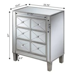 Gold Coast BettyB Mirrored End Table - Breighton Home 19 Gold Coast BettyB Mirrored End Table - Breighton Home -Urban Nest Store GUEST c2605c98 bcde 44ac b6d5 13dcc7be0c92