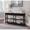 60" Oxford 2 Drawer Console Table With Shelves - Breighton Home -Urban Nest Store GUEST c2fb59a3 a1da 4bb3 b256 a6e9ef362c68