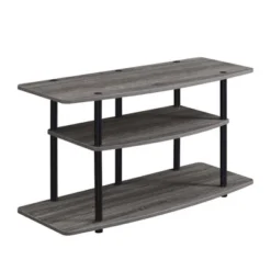 Designs2Go 3 Tier Wide TV Stand For TVs Up To 43" - Breighton Home -Urban Nest Store GUEST c8745c08 7989 4299 a7c1 a78a2ee80484