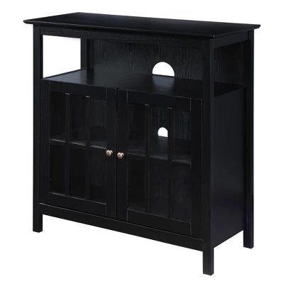 Big Sur Highboy TV Stand For TVs Up To 42" With Storage Cabinets - Breighton Home 9 Big Sur Highboy TV Stand For TVs Up To 42" With Storage Cabinets - Breighton Home - Image 7