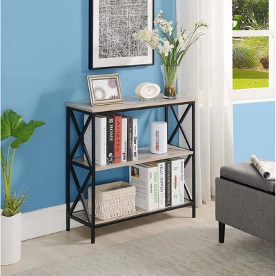 29.25" Tucson 3 Tier Bookcase - Breighton Home 3 29.25" Tucson 3 Tier Bookcase - Breighton Home
