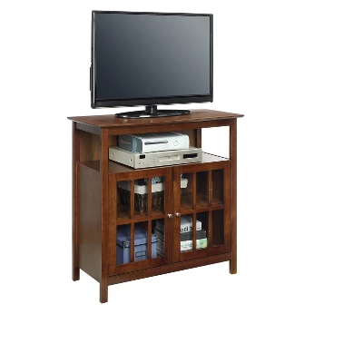 Big Sur Highboy TV Stand For TVs Up To 42" With Storage Cabinets - Breighton Home 3 Big Sur Highboy TV Stand For TVs Up To 42" With Storage Cabinets - Breighton Home