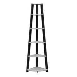 71" Newport 5 Tier Corner Bookshelf - Breighton Home -Urban Nest Store GUEST d1aca359 7138 4c35 ae94 4cfa5480c9d4
