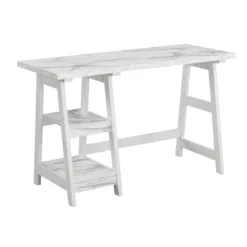 Designs2Go Trestle Desk With Shelves - Breighton Home 35 Designs2Go Trestle Desk With Shelves - Breighton Home -Urban Nest Store GUEST d501b696 da52 4e76 855b fce373e8d2ae