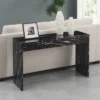Breighton Home Northfield Hall Console Table/Desk In Black Faux Marble -Urban Nest Store GUEST d627af3f 3b59 4cea b5b2 bcfa75147314