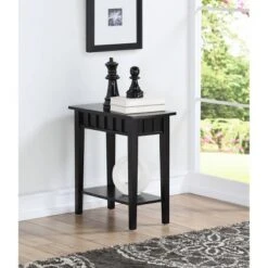 Dennis End Table With Shelf - Breighton Home