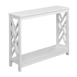 Titan Console Table With Shelf - Breighton Home -Urban Nest Store GUEST d89b57e4 f2df 4e0d a512 2aa1584b4b5b
