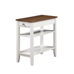 American Heritage 3 Tier End Table With Drawer - Breighton Home -Urban Nest Store GUEST db9eb93b 341d 46af 9656 9332656aa8b8