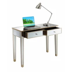Gold Coast Mirrored Desk - Breighton Home -Urban Nest Store GUEST de0d7c17 4bef 4353 8b09 aca60b5b41a0