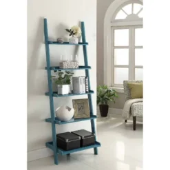 72.25" French Country Bookshelf Ladder - Breighton Home -Urban Nest Store GUEST e5cdb302 de3d 496f aa5c 29ee8faaed35