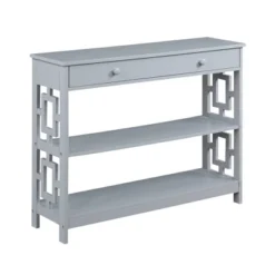 Town Square 1 Drawer Console Table With Shelves - Breighton Home -Urban Nest Store GUEST e95e1bc3 5e88 4101 bfda 7097dd2e5c47