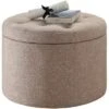Designs4Comfort Round Shoe Ottoman - Breighton Home -Urban Nest Store GUEST ea000966 cc8b 4337 a73b 8d865ae4f8e9