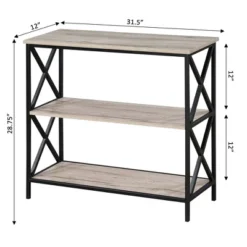 29.25" Tucson 3 Tier Bookcase - Breighton Home 13 29.25" Tucson 3 Tier Bookcase - Breighton Home -Urban Nest Store GUEST ef04bd31 0b0b 42aa ac06 c84b0d14f04e