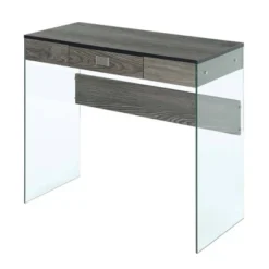 36" SoHo 1 Drawer Glass Desk - Breighton Home 14 36" SoHo 1 Drawer Glass Desk - Breighton Home -Urban Nest Store GUEST f1042db1 734d 4bbe bae7 b3a86977d625