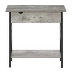 Tucson Flip Top End Table With Charging Station And Shelf - Breighton Home 41 Tucson Flip Top End Table With Charging Station And Shelf - Breighton Home -Urban Nest Store GUEST f639aec0 fda4 4216 ba7a ae5a4cf238a8