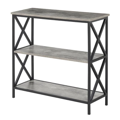 29.25" Tucson 3 Tier Bookcase - Breighton Home 9 29.25" Tucson 3 Tier Bookcase - Breighton Home - Image 7